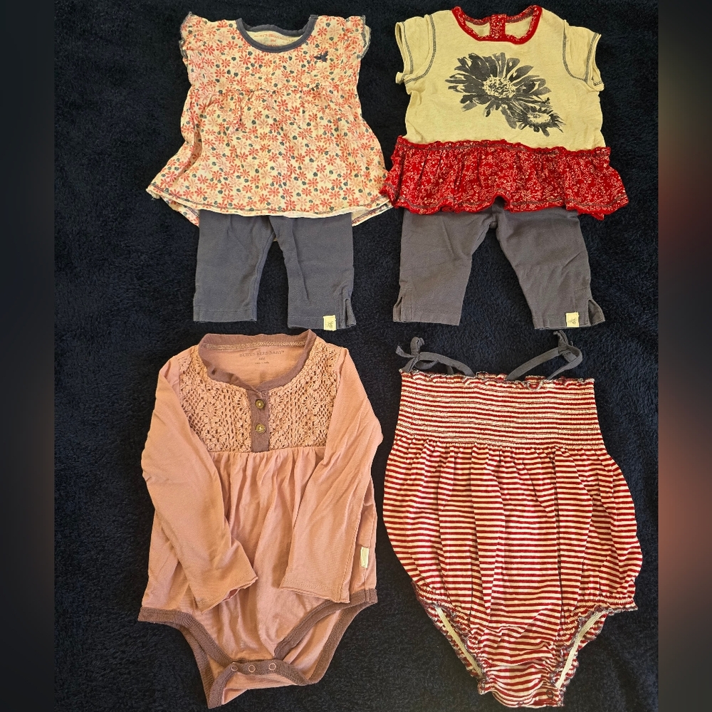 Burt's Bees Baby Outfits Bundle